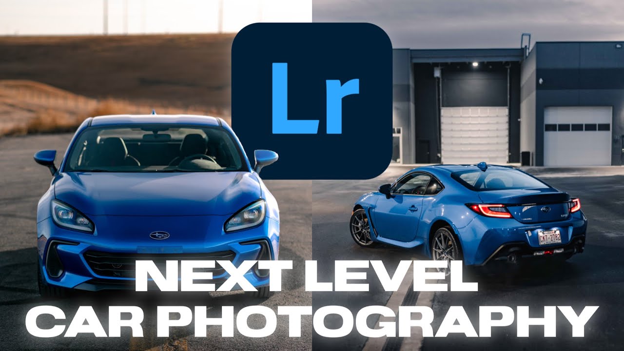 car photography editing