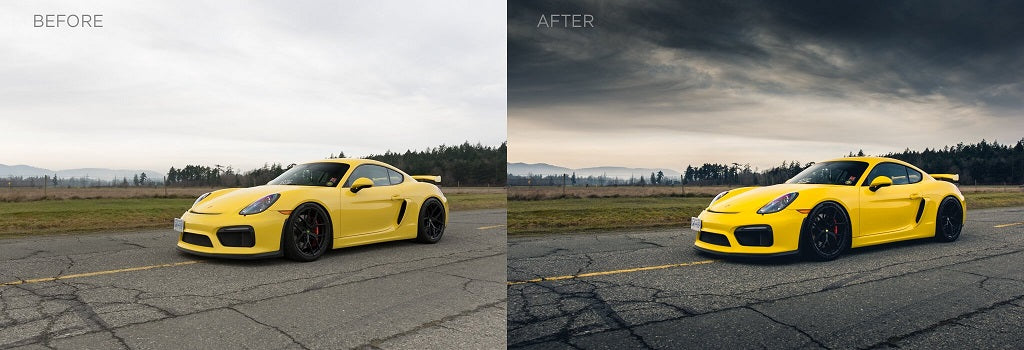 how to edit car photos in lightroom