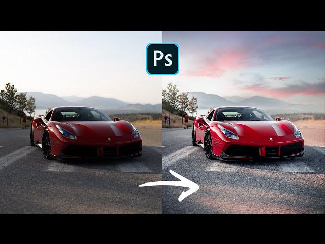 how to edit car photos in photoshop